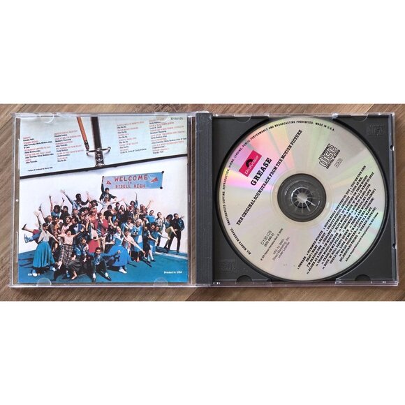 Grease (Original Soundtrack) by Various Artists (CD, 1991) - Picture 2 of 4